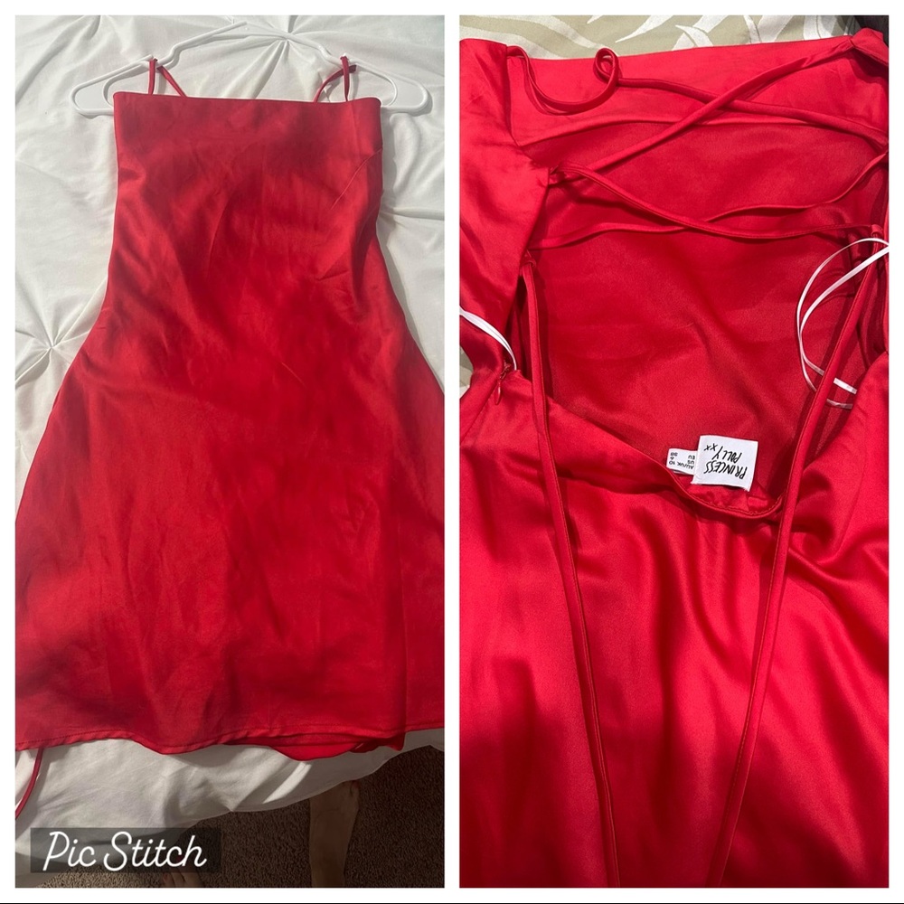 Princess Polly red cocktail dress size 6